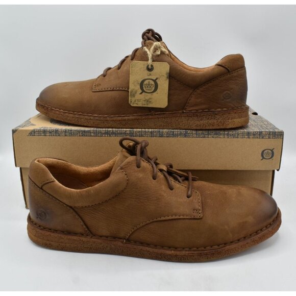 Born Mens Size 9‎ Starwind Brown Carafe Nubuck Leather Oxford Casual Dress Shoes main image 3